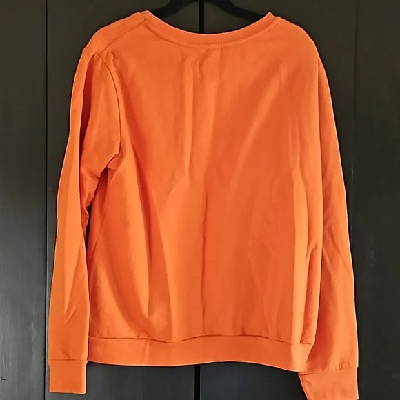 Pumpkin Halloween Sweatshirt Women's XXLarge - Picture 2 of 2